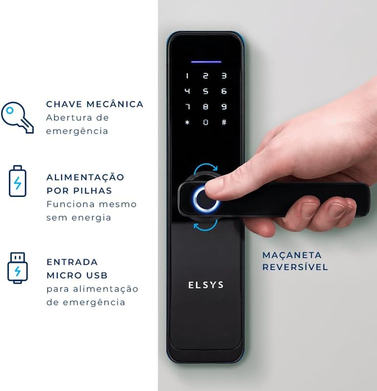 Fechadura Digital Elsys ESF-DE4000B