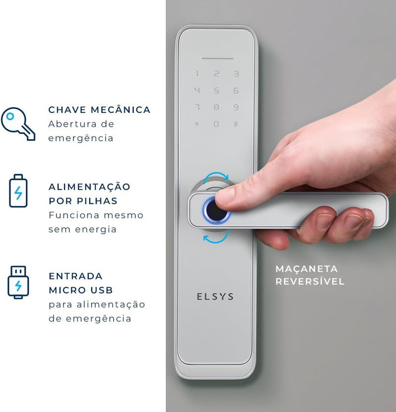 Fechadura Digital Elsys ESF-DE4000B