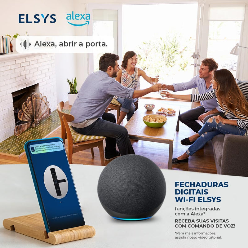 Fechadura Digital Elsys ESF-DE4000B