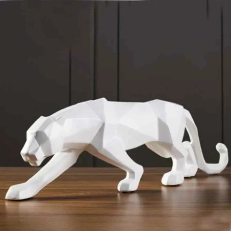 Estátua de Leopardo em Resina - Carioca