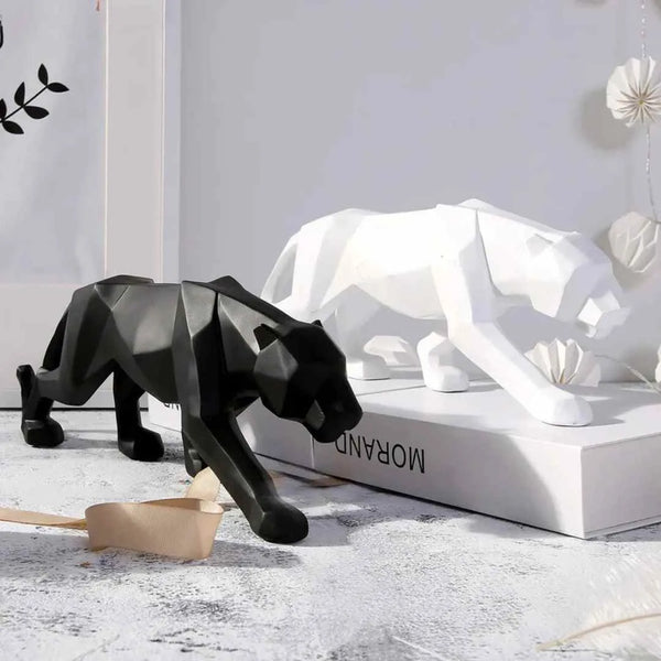 Estátua de Leopardo em Resina - Carioca