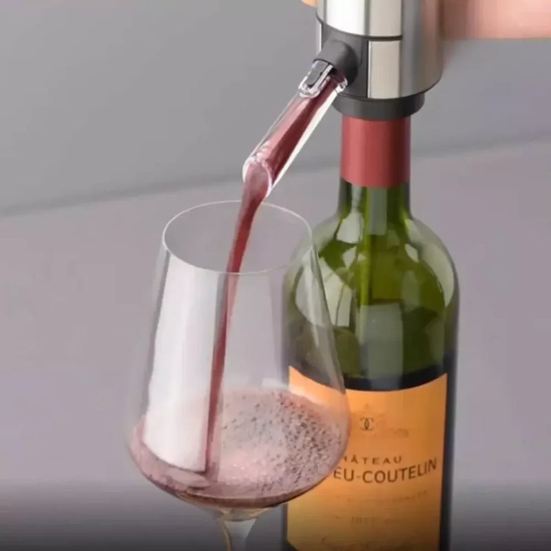 Aerador de Vinho Elétrico Carioca™ + 1 Brinde Grátis