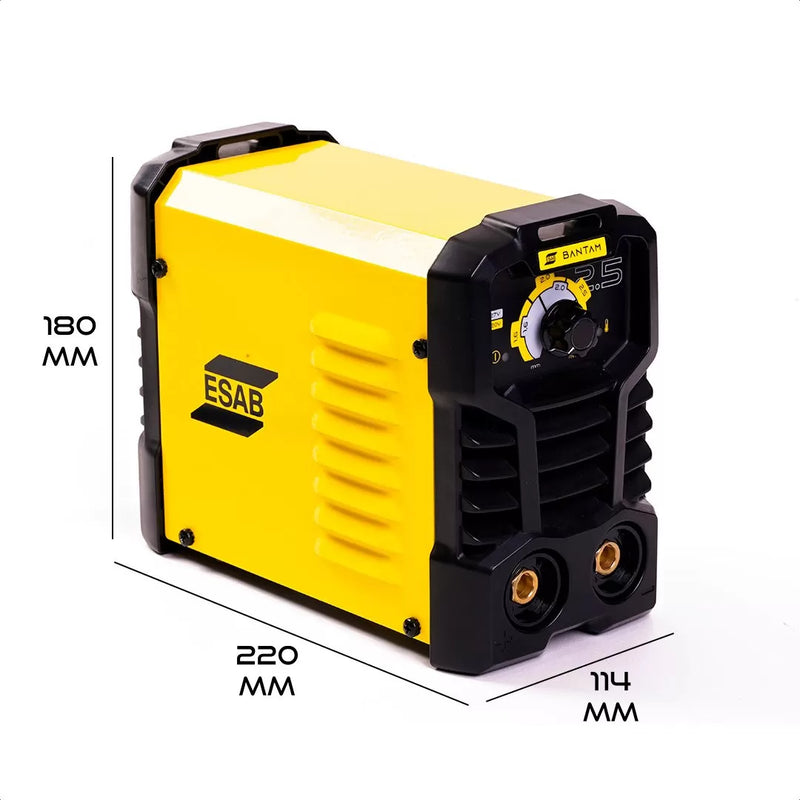 Máquina De Solda Inversora Esab Bantam 2.5 Bivolt 110v/220v