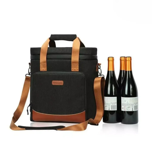 Bolsa Porta Vinhos e Taças - Carioca