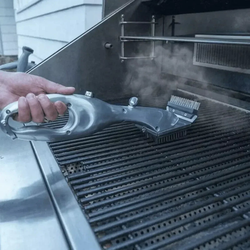 Brush Grill Carioca™ - Escova de Limpeza a Vapor Para Churrasqueira