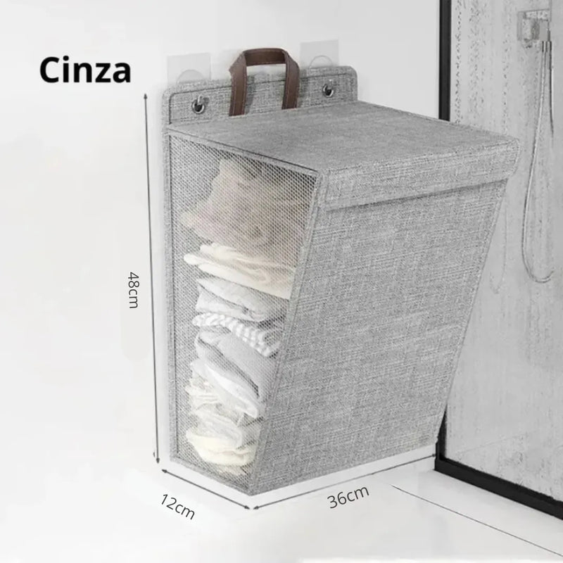 Cesto Organizador de Roupa Dobrável - Carioca