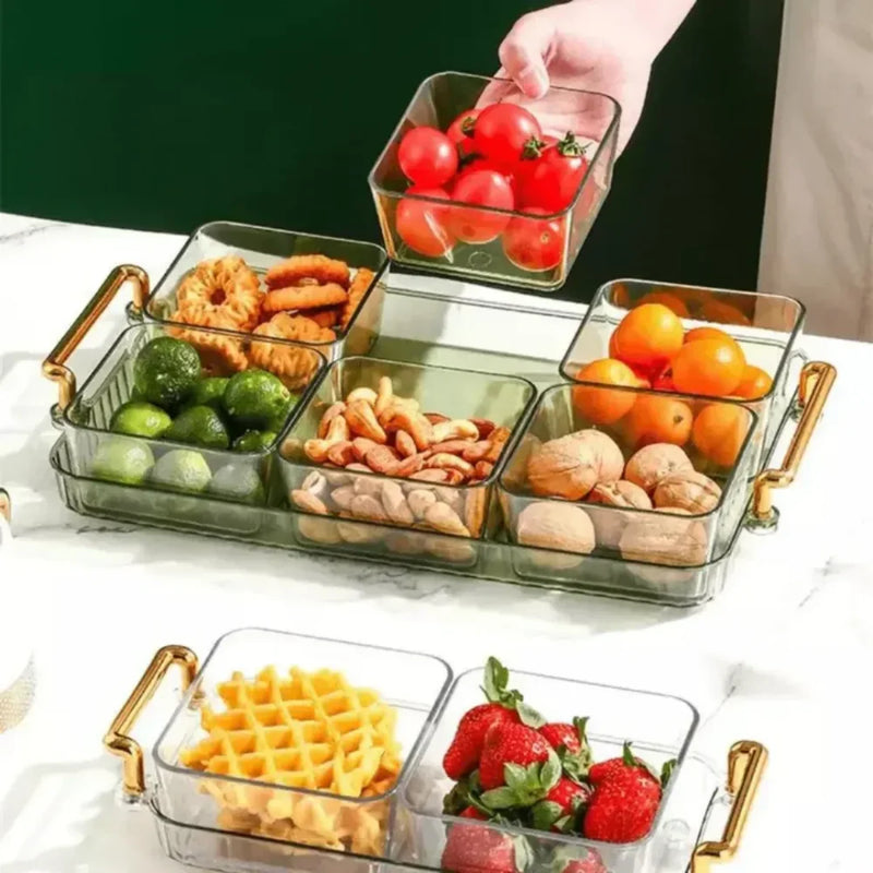 Conjunto de Bandeja e Potes Multifuncional - Carioca
