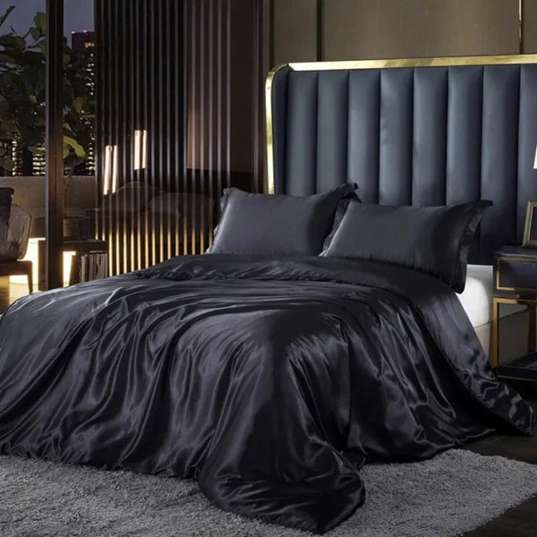 Conjunto de Cama em Seda 4 Peças - Carioca