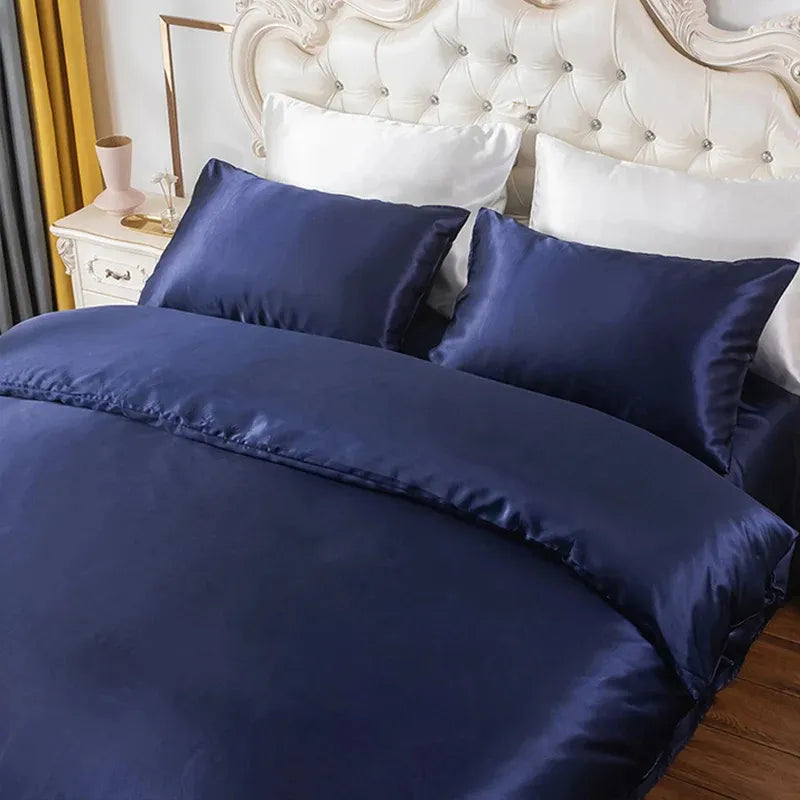 Conjunto de Cama em Seda 4 Peças - Carioca