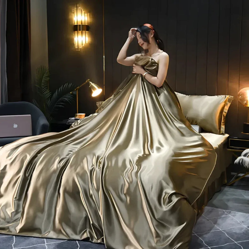 Conjunto de Cama de Luxo Seda Amoreira - Carioca