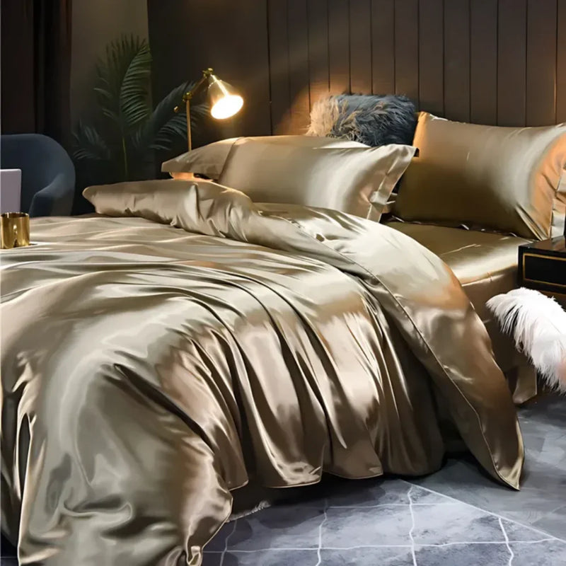 Conjunto de Cama de Luxo Seda Amoreira - Carioca
