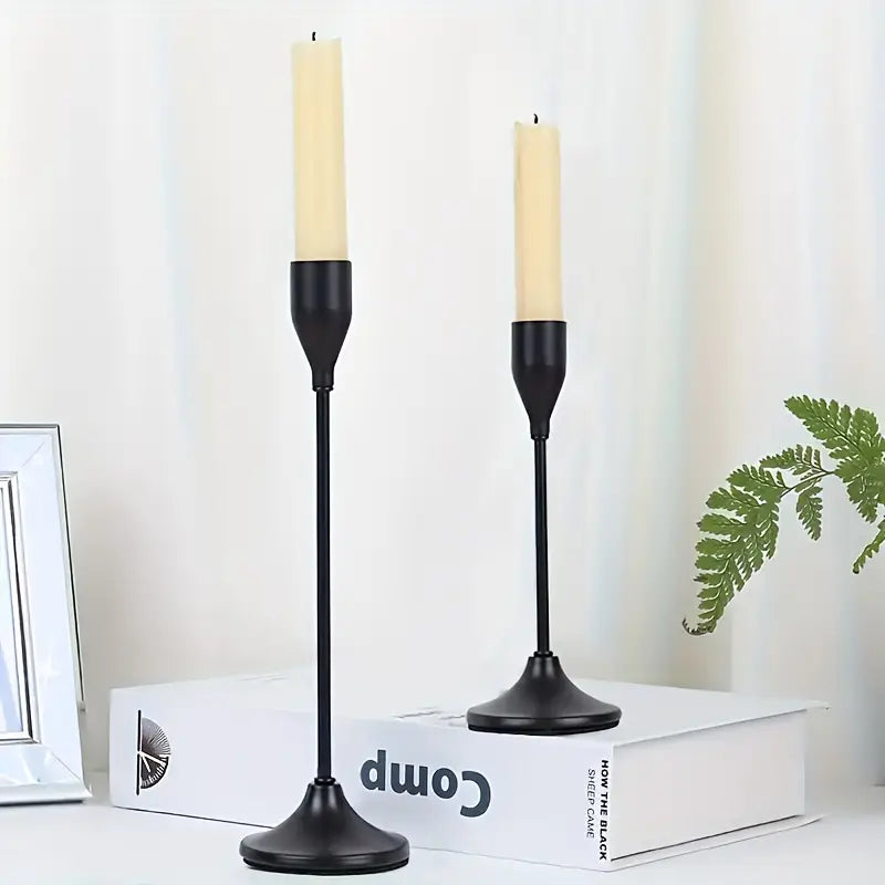 Castiçais de Vela Luxury Dourado 3 Peças - Carioca