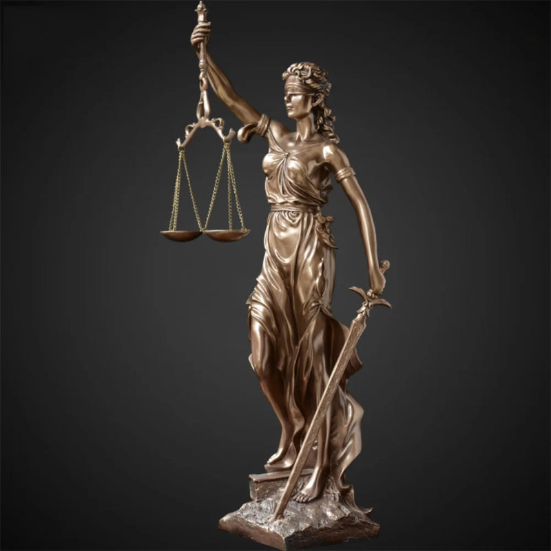 Escultura Themis Deusa da Justiça - Carioca