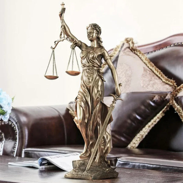 Escultura Themis Deusa da Justiça - Carioca