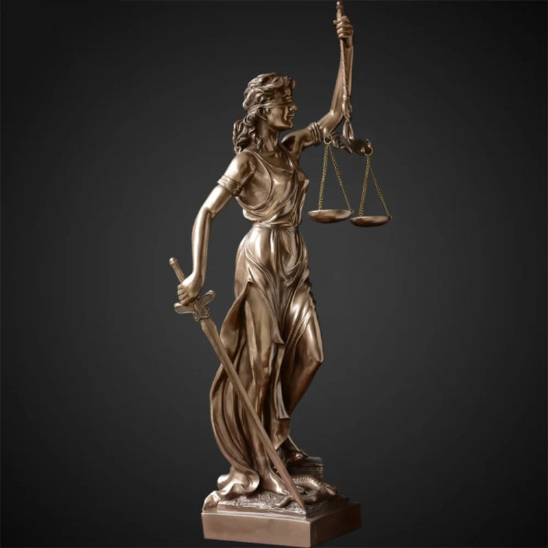 Escultura Themis Deusa da Justiça - Carioca