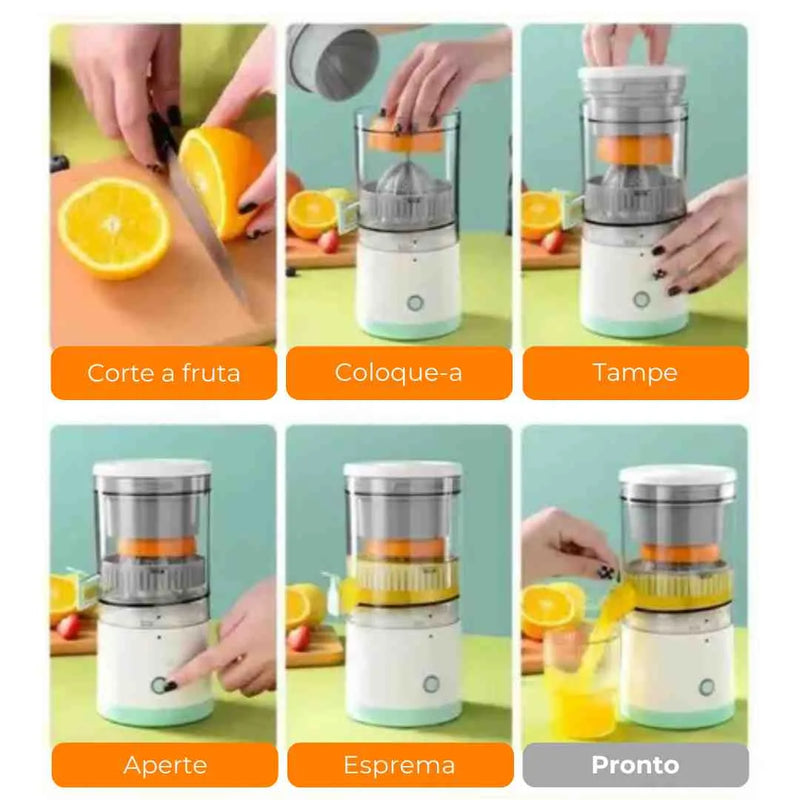 Espremedor De Frutas Carioca™ - Espremedor Sem Fio Portátil