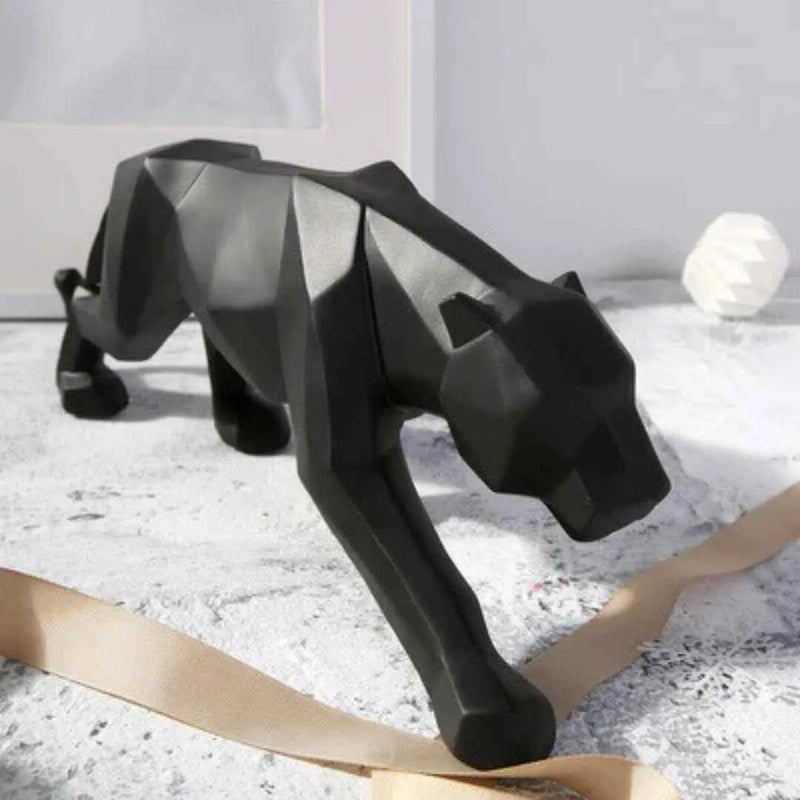 Estátua de Leopardo em Resina - Carioca