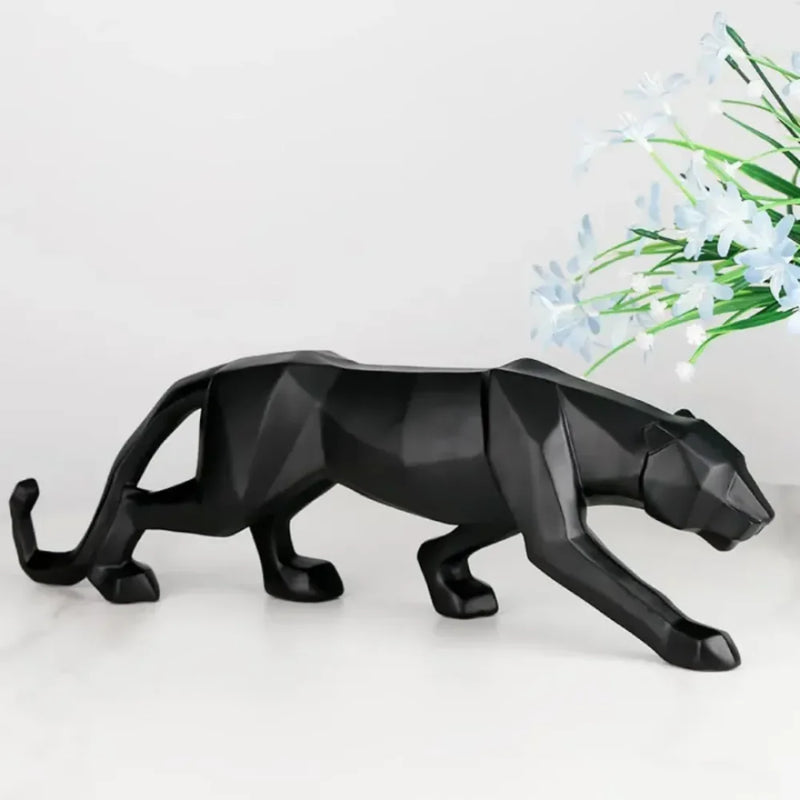 Estátua de Leopardo em Resina - Carioca