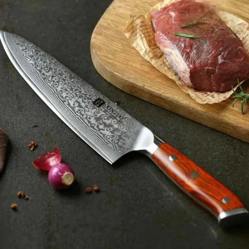Faca de Churrasco Aço Damasco Carioca™