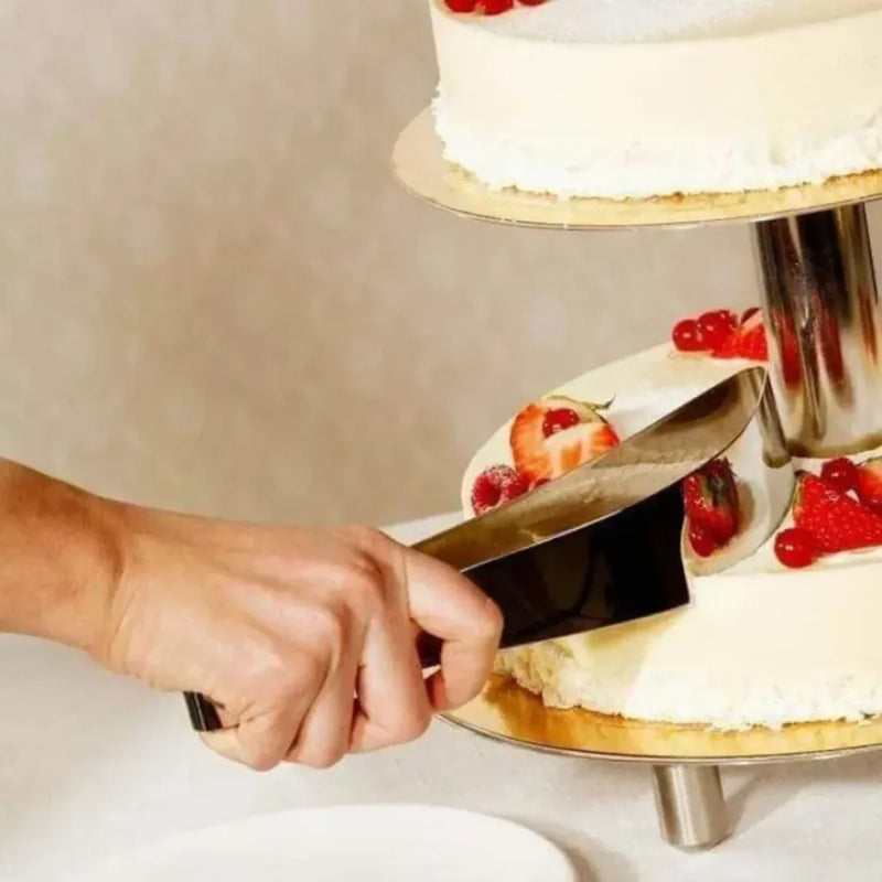 Fatiador de Bolos e Tortas Premium em Inox - Carioca