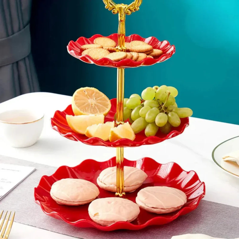 Fruteira De Mesa 3 Andares - Carioca