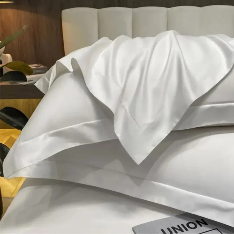 Jogo de Cama em Seda com 4 Peças -  Carioca
