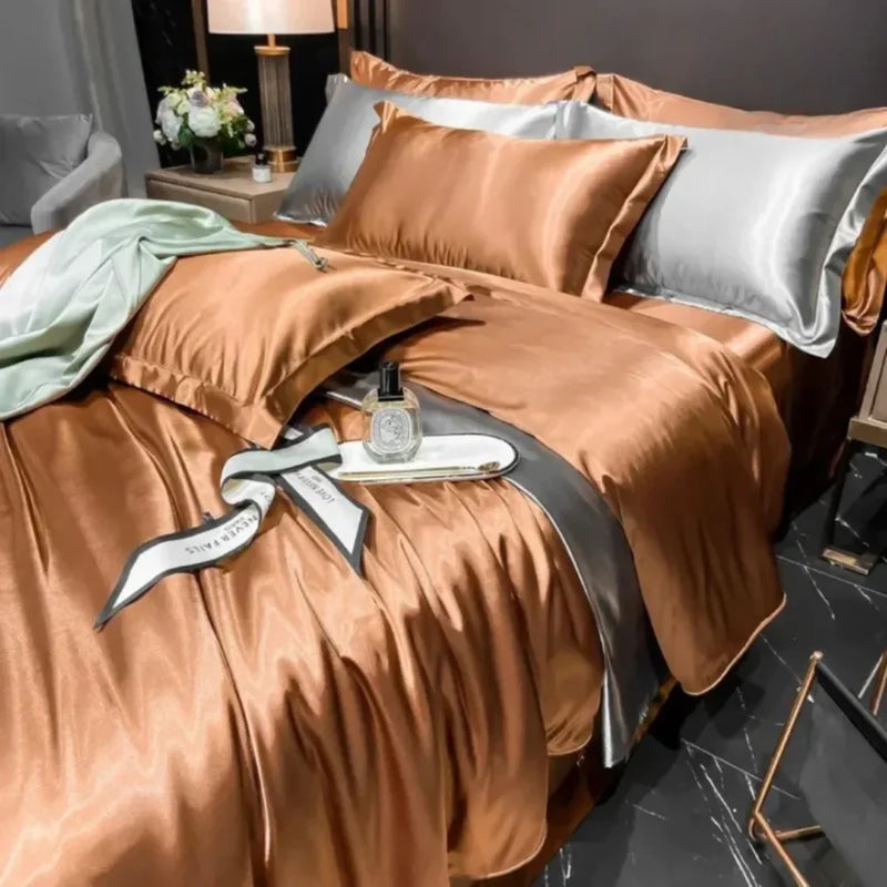 Jogo de Cama Paris em Seda 4 Peças - Carioca