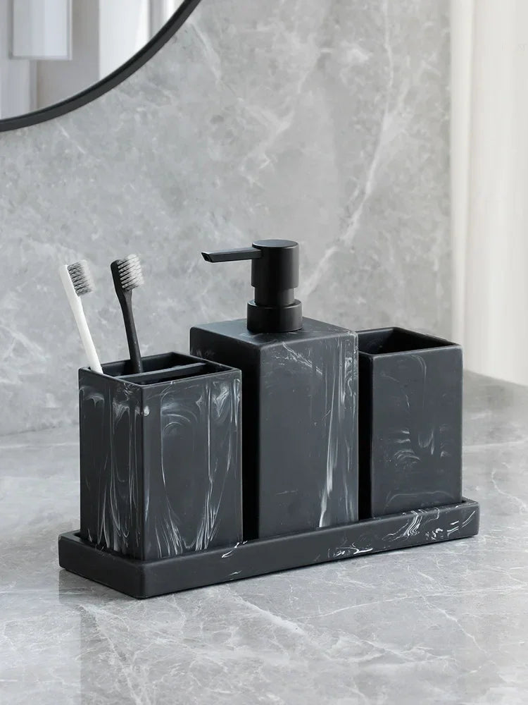 Kit Para Banheiro de Mármore -  Carioca