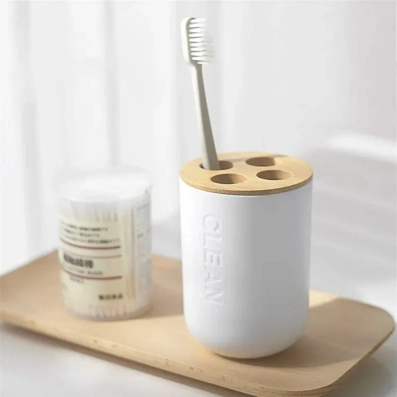 Kit para Banheiro em Bambu - Carioca