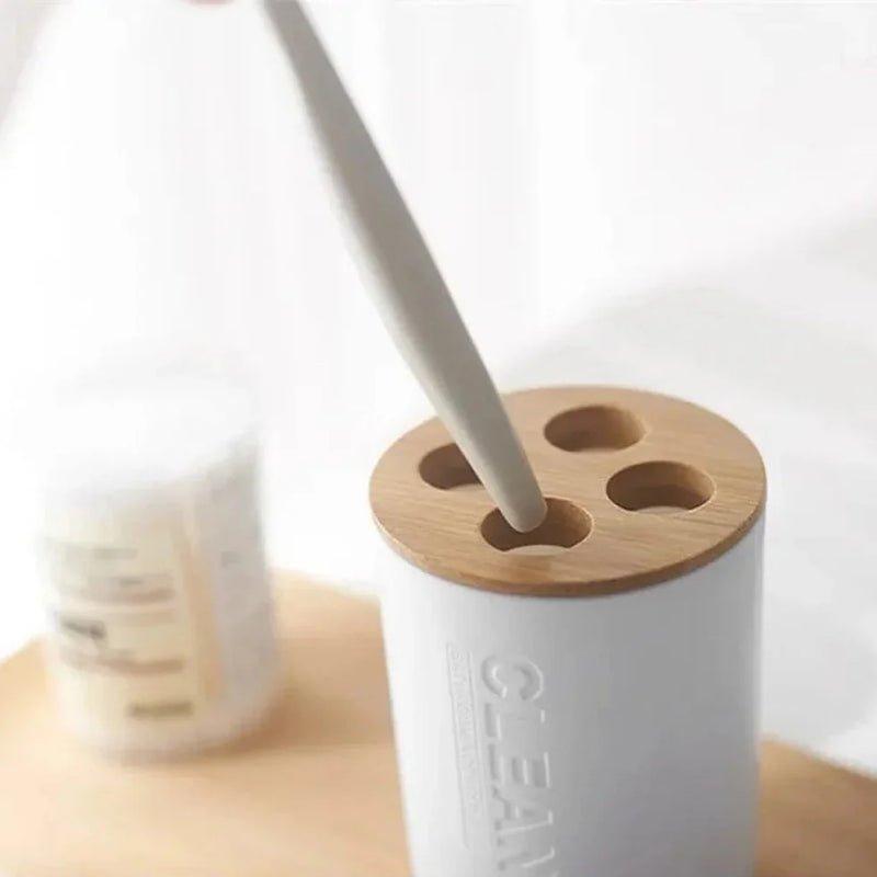 Kit para Banheiro em Bambu - Carioca