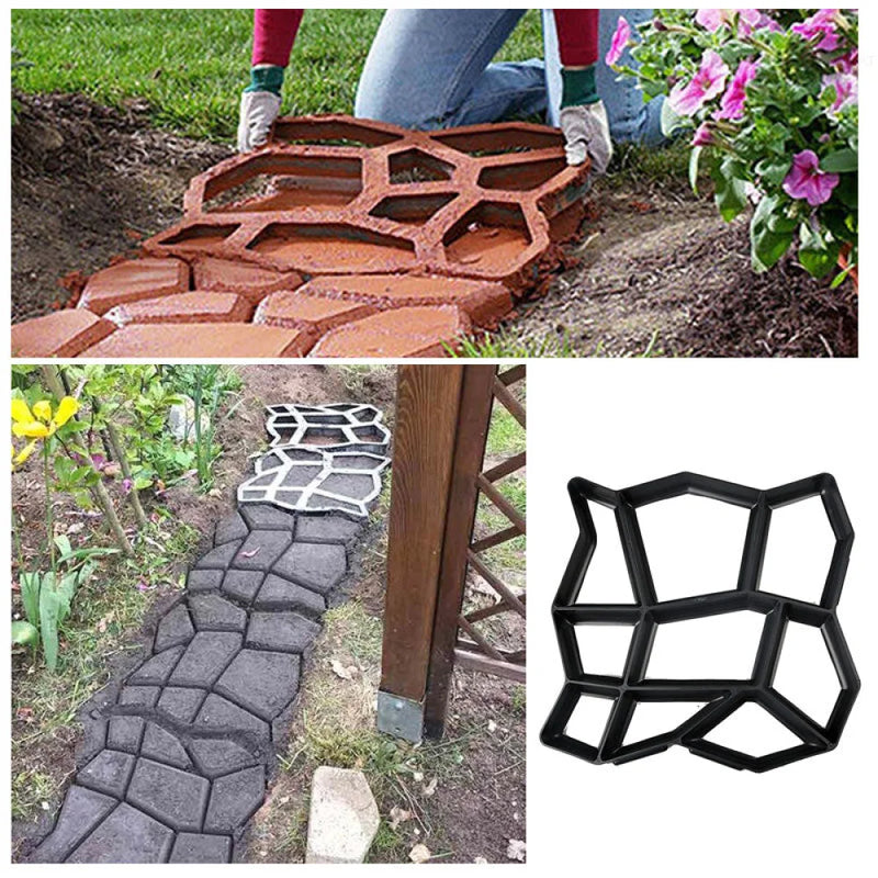 Molde Forma de Piso para Decoração de Jardim - Carioca