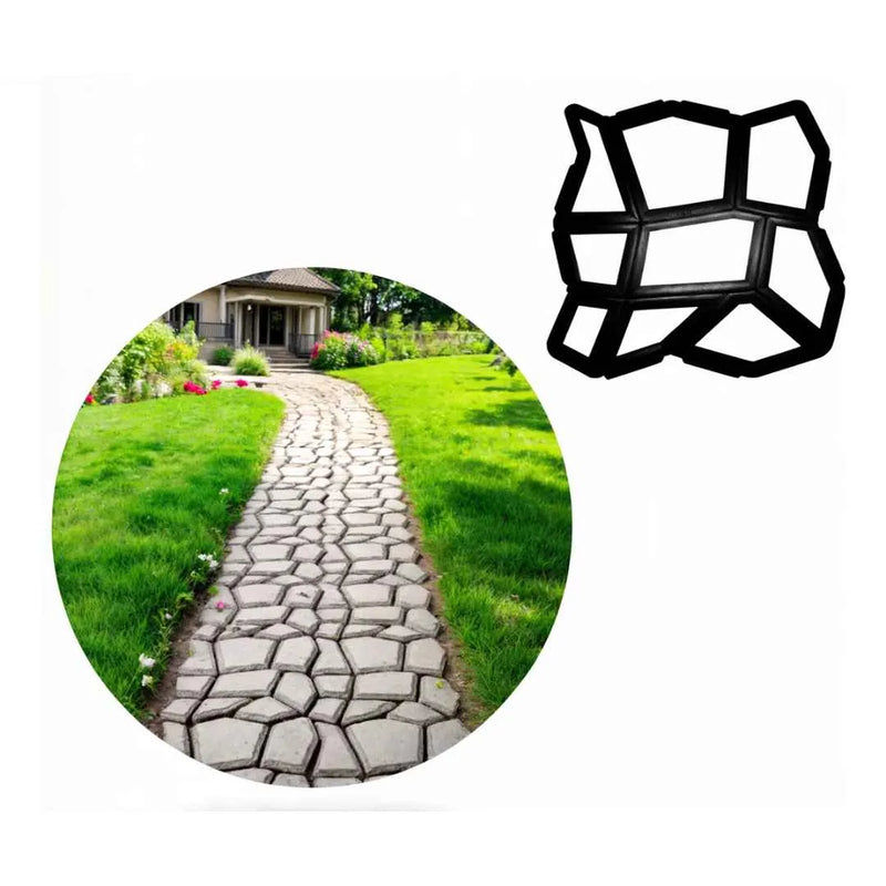 Molde Forma de Piso para Decoração de Jardim - Carioca