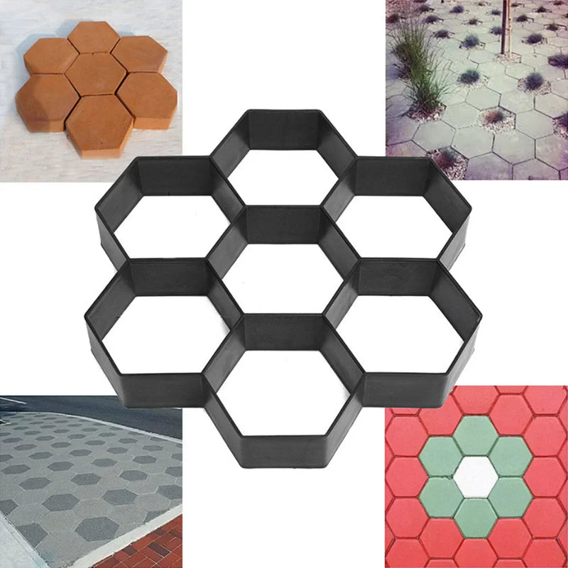 Molde Forma de Piso para Decoração de Jardim - Carioca