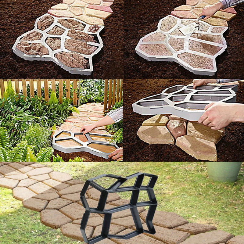 Molde Forma de Piso para Decoração de Jardim - Carioca