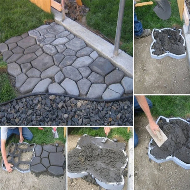 Molde Forma de Piso para Decoração de Jardim - Carioca