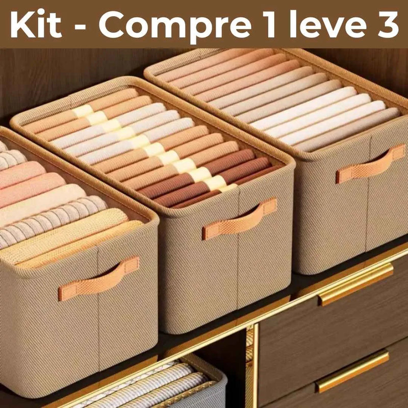 Organizador de Roupas COMPRE 1 LEVE 3 - Carioca