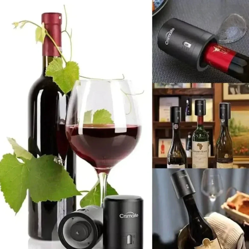 Rolha a Vácuo para Garrafa de Vinho - Carioca