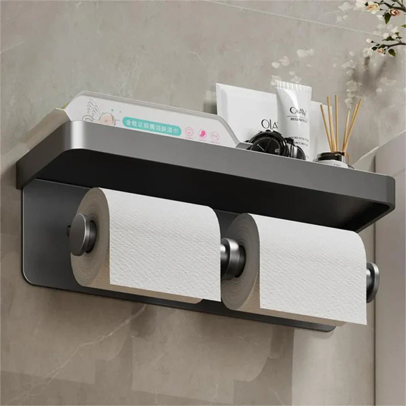 Suporte de Papel Higiênico com Apoio de Celular - Carioca