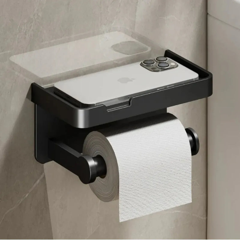 Suporte de Papel Higiênico com Apoio de Celular - Carioca