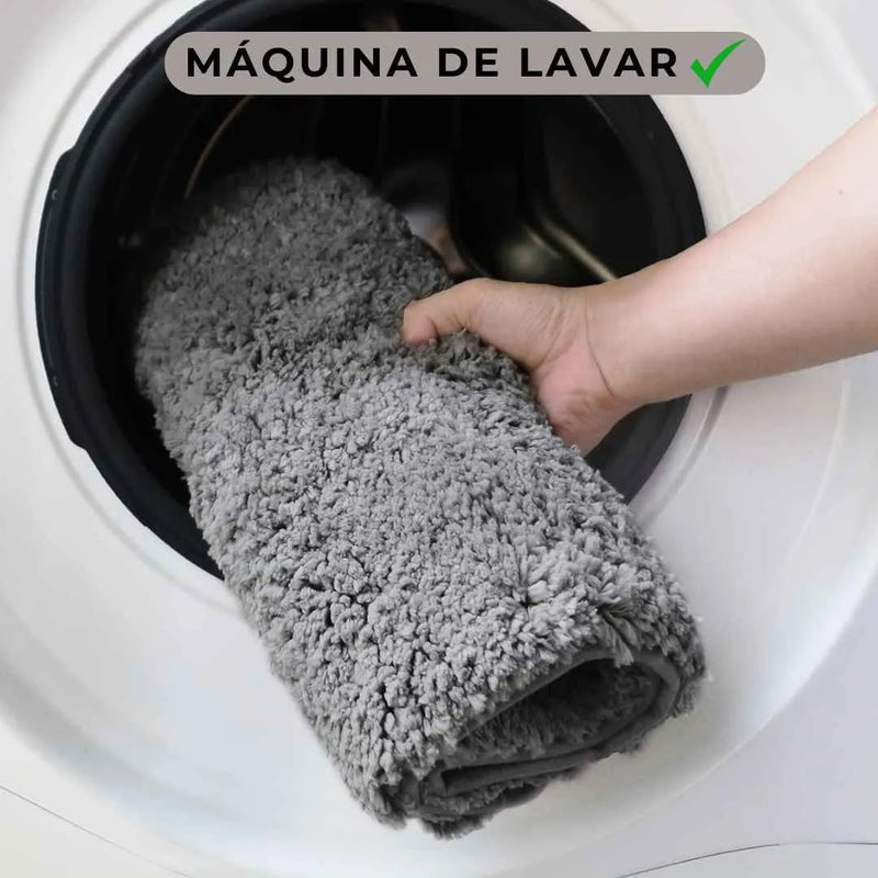 Tapete Banheiro e Quarto Microfibra Ultra Macio - Carioca