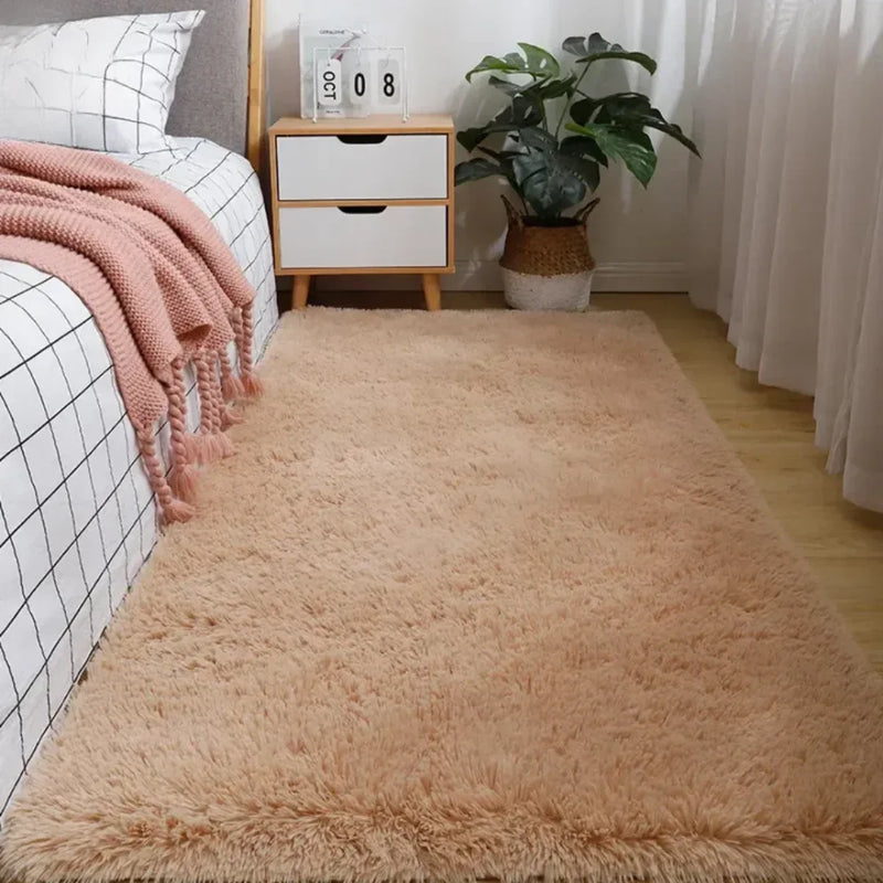 Tapete de Pelúcia para Quarto Antiderrapante - Carioca