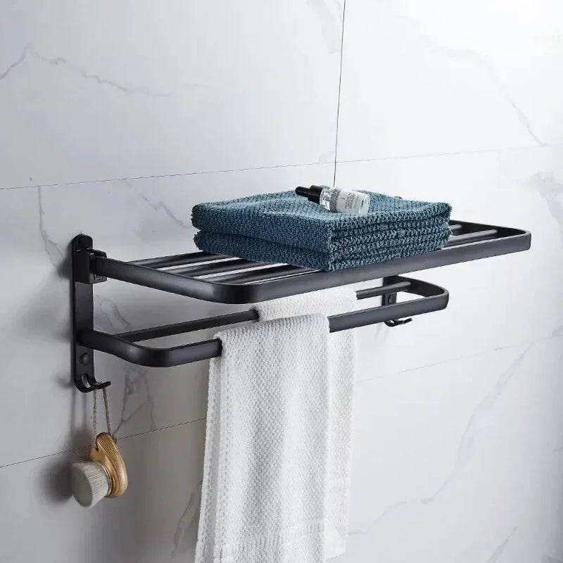 Toalheiro Dobrável Inox - Carioca